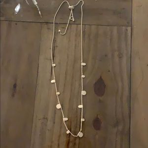 Gold adjustable Kendra Scott necklace
